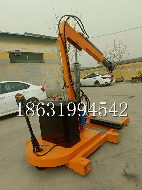 三沙市自卸车厢随车吊 自制轮式四不像起重机 四驱平板吊 5吨 贵盛