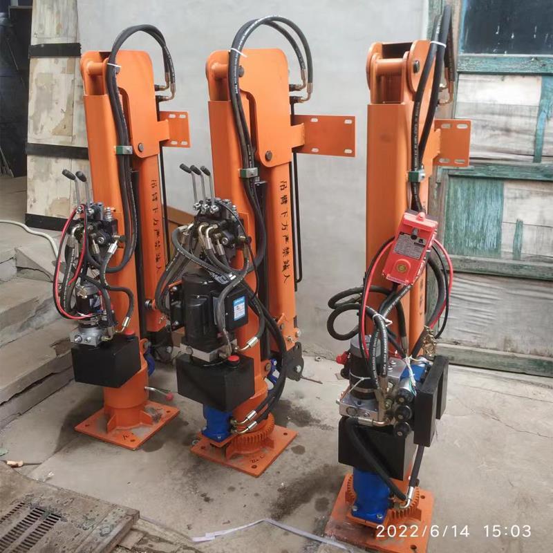 三沙市重汽蓝牌随车吊 3.2吨 国六动力强 液压驱动 农用自卸起重机
